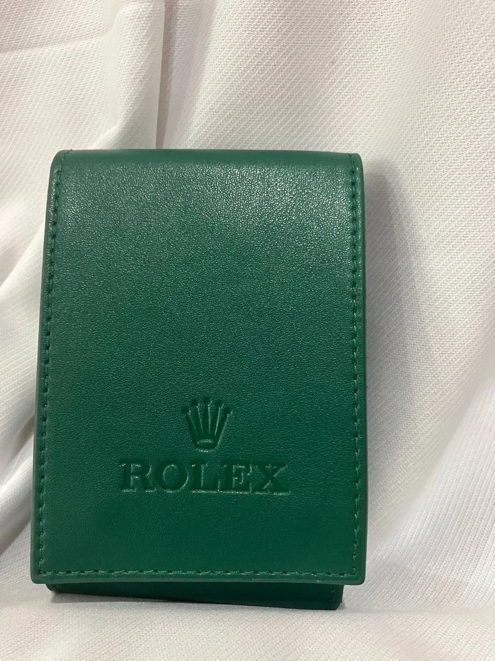 Authentic Rolex Leather Watch Travel Pouch – Service Center Premium Case – NWT - Image 2 of 4