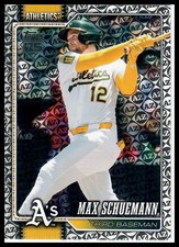 2026 Topps #225 Max Schuemann Spring Training Athletics
