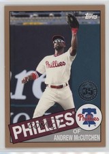2020 Topps 1985 Baseball Series 2 Gold 12/50 Andrew McCutchen #85TB-36 13iq