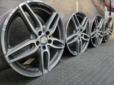 GENUINE REFURBISHED 18" MERCEDES A CLASS W176 ALLOY WHEELS SET A1764010700 #C