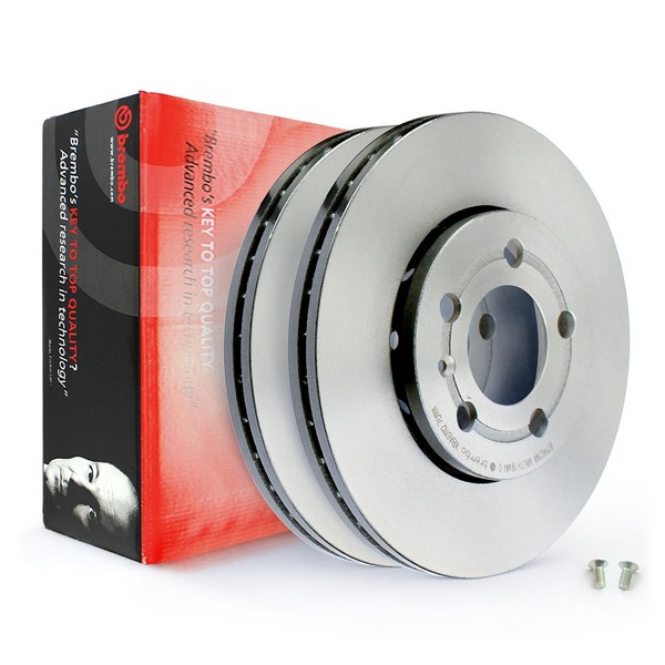 Bremsscheibensatz Brembo Vorne 256Mm FüR Audi A1 A2 A3 Seat Cordoba Ibiza Leon-image