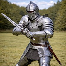 Medieval Plate Armor, Full Body Armor Handmade Knight Costume, Gothic Look Larp
