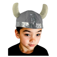 Wikinger Helm, Hut Mit HöRnern Kinder Fasching Karneval KostüM