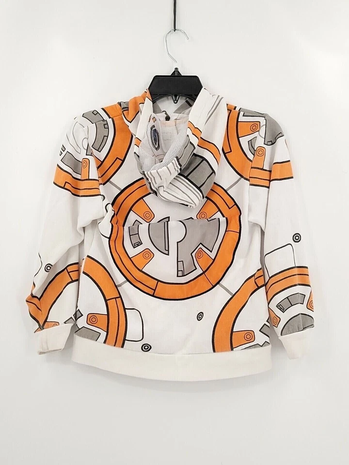 Sudadera con Capucha Star Wars Niños Talla Med Multicolor Manga Larga Gráfico Cremallera Foto 2 de 4