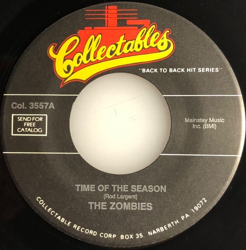 The Zombies / Time of The Season & She's Coming Home / 45rpm / Neuwertig! - Bild 3 von 5