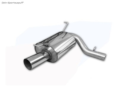 Fox Edelstahl Sportauspuff Mitsubishi Lancer Evolution VI - Evo 6 1x100mm