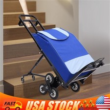 Stair Climbing Cart Heavy Duty Folding Hand Truck Dolly 460 lbs 6 2 Wheels