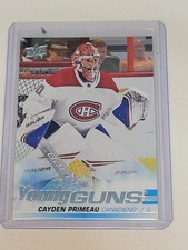 2019-20 Upper Deck Young Guns Rookie  Cayden Primeau #454