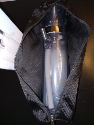 New in Box!-Travel Hookah Set with Accessories - Portable Grey Car Hookah