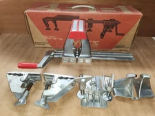 Zyliss 4X1=1 Hobby Vise Aluminum Bench Vise & Clamp System Swiss Made