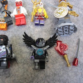 LEGO Chima Ninjago Figure Lot - Snakes 71765, Chima 70012 70654 9442 Incomplete