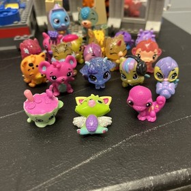 Lot Of  20 Rare & Common Hatchimals + Shopkins Toy Figures
