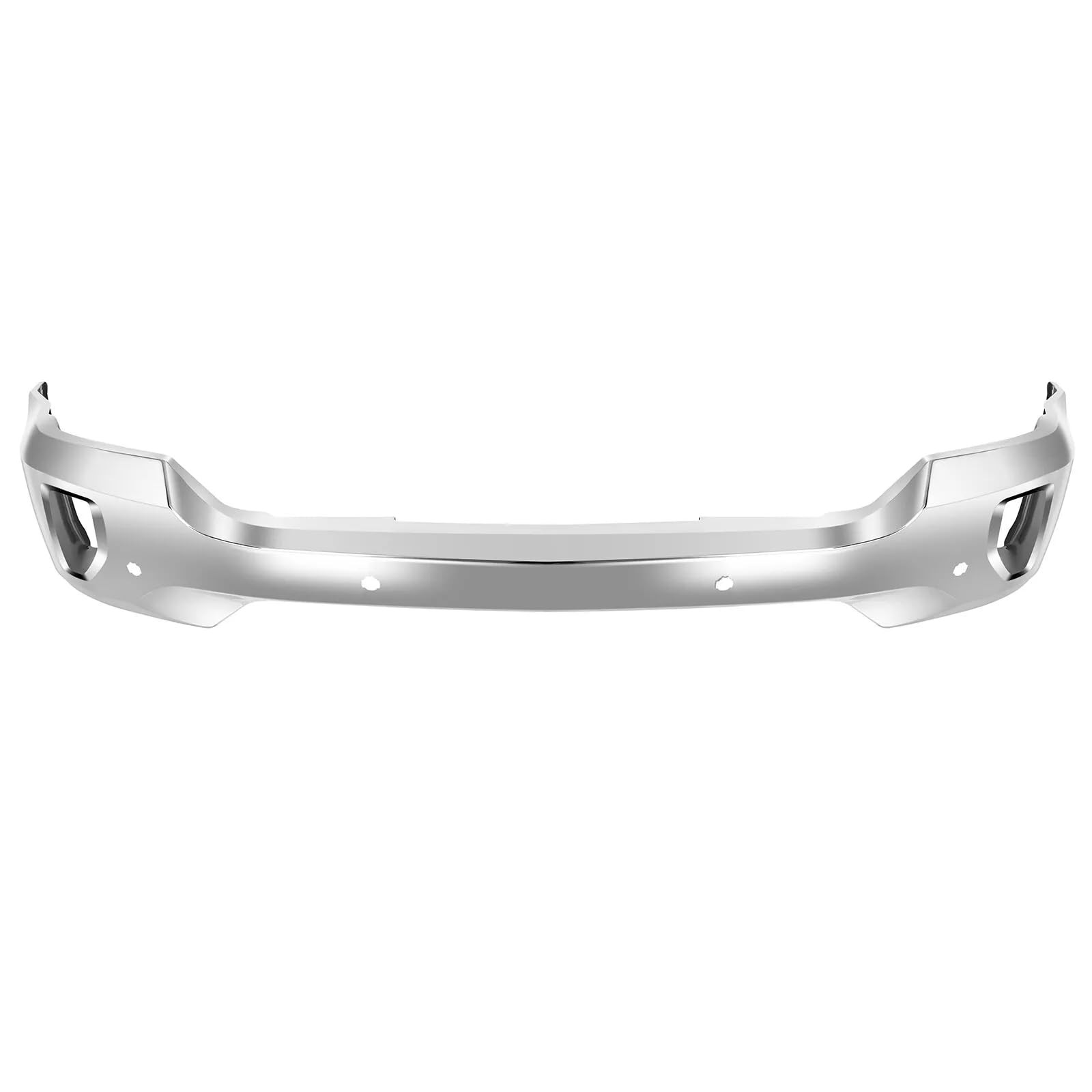  Front Bumper Face Bar with Sensor and Fog Light Holes, For Silverado 1500