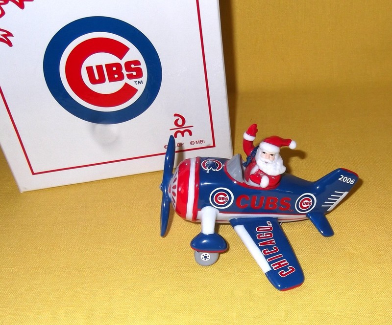 2006 Danbury Mint MLB Chicago CUBS Christmas Ornament
