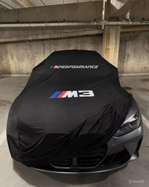 Para BMW M3 M Performance Car Cover Class a prueba de polvo a prueba de vient... - Imagen 2 de 4