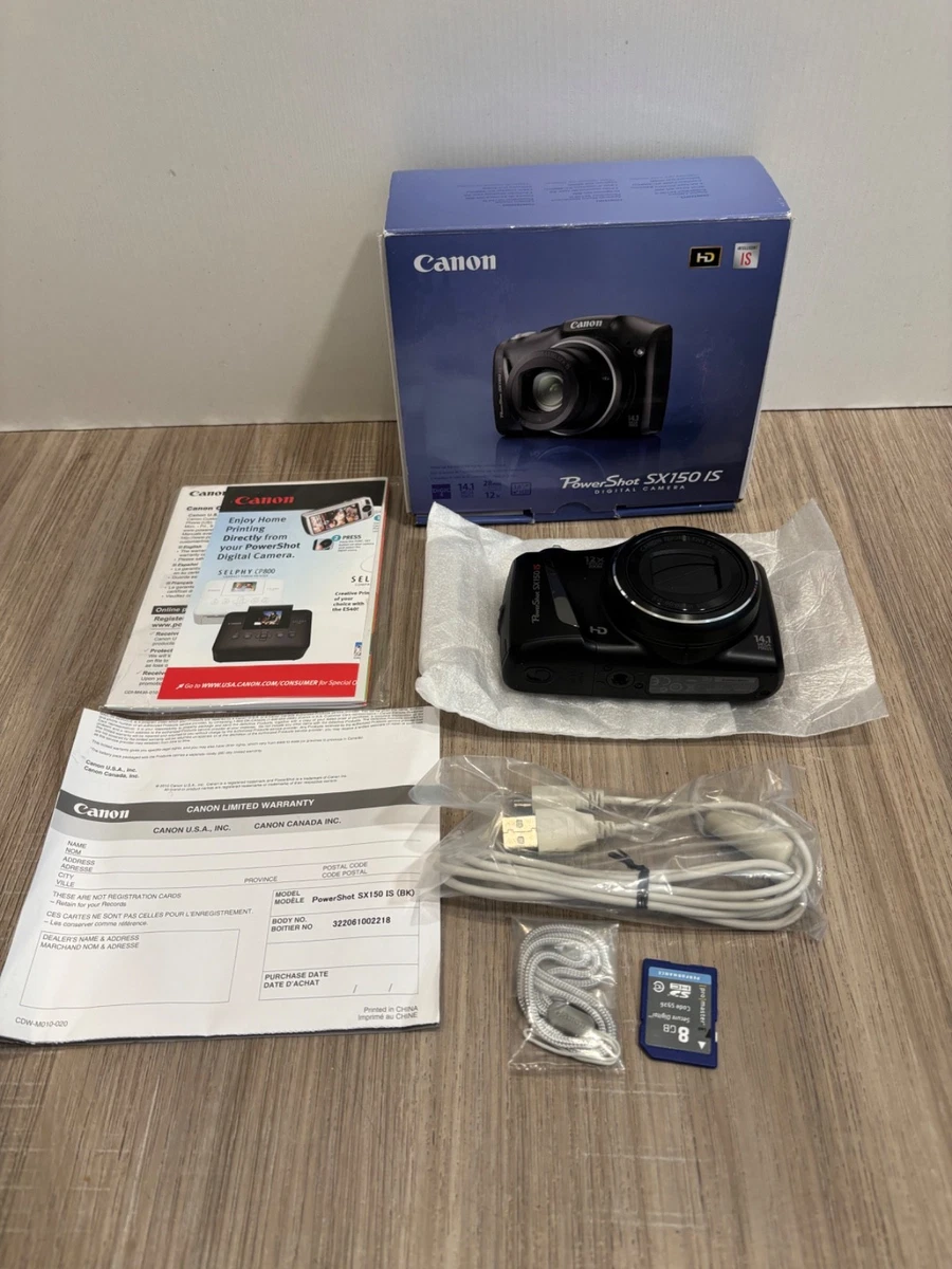 Canon Powershot Sx150 Is for sale | eBay