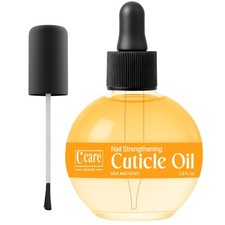C CARE Cuticle Oil For Nails - Milk and 2.5 Fl Oz Pack of 1 , Honey