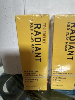  Radiant Rich Red Clay Mask Brightening Clear Control Oil Revitalize Skin