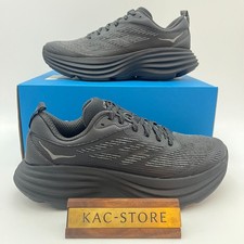 Hoka Bondi 8 Caged Stealth Tech Pack - Midnight Blue Black Sz men 11.5 gently Hoka One One HOKA Bondi 8 Caged Stealth Tech Pack for sale  main image 4