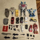 Vintage Action Figure Lot Transformers And Gobots