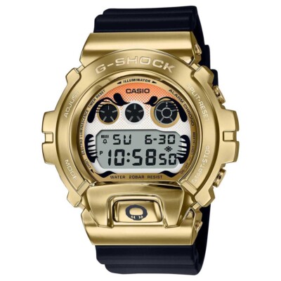 時計 CASIO G-SHOCK GM-6900GDA G-Shock Japanese Daruma Metal Clad Limited Edition Watch GM
