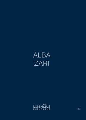 Alba Zari. Leuchtphänomene. Mit Bildern oder Fotos. Vol. 4 - [NFC Agentur]