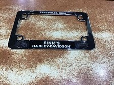Finks Harley-davidson License Plate Frame