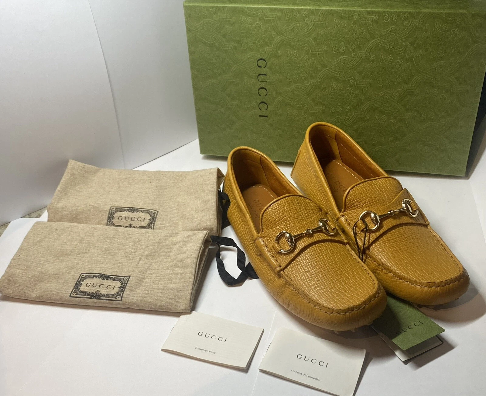 MOCASSIN DE CONDUITE MOCASSIN GUCCI HORSEBIT ACAPULCO CUIR HUILE SOLAIRE HOMME 9