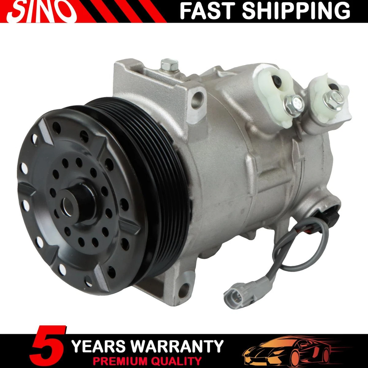 VEICULOS A/C Compressor For 2009-2012 Dodge Caliber & 2009-2016 Jeep Compass 2.0L/2.4L – CO30011C