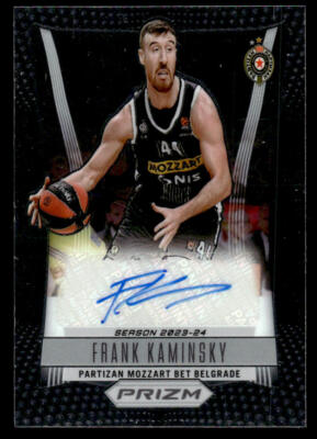 Frank Kaminsky 2023-24 Panini Prizm EuroLeague #PRS-KAM Prizm Retro Auto