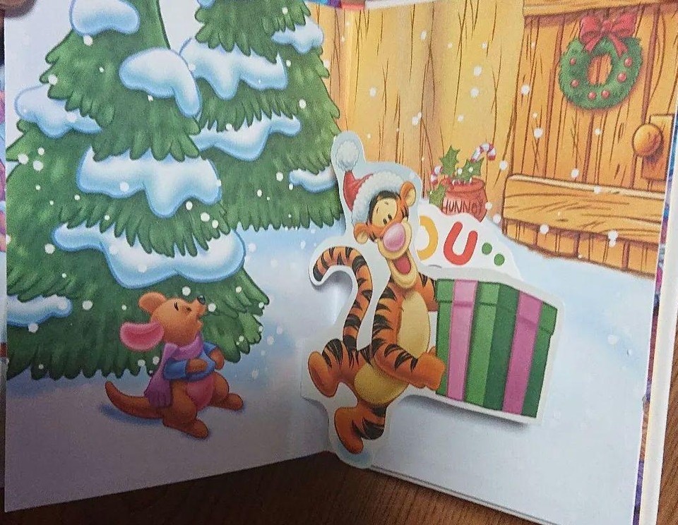 Disney Christmas Card Pooh S Grand Japan eBay