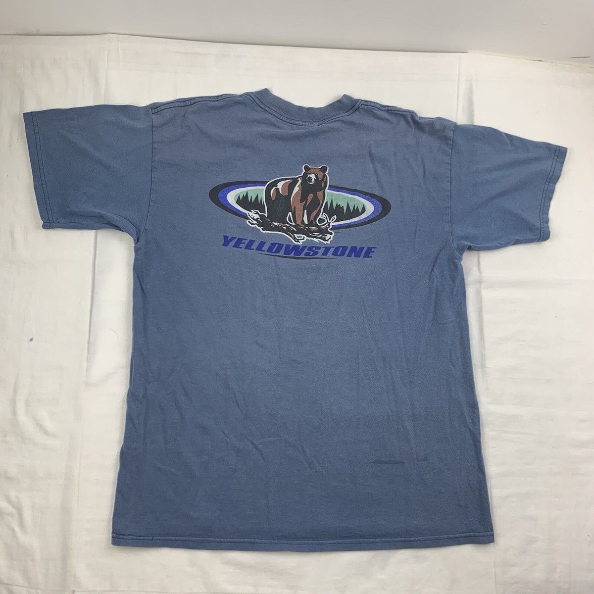 Vintage - Parc national de Yellowstone' T-shirt Homme