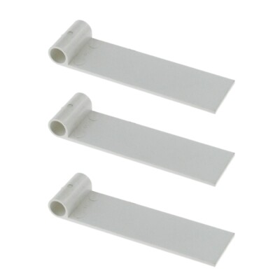 PACK 3 x KUNSTSTOFF EISMASCHINE MASCHINE VORHANG KLAPPEN ZANUSSI ELECTROLUX BREMA