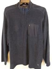 Cremieux  Jacket Men's XL Black Pullover Fleece New With Tags