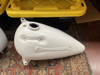 Original OEM 1948 Harley-Davidson FL Panhead Gas Tanks Fuel Tank