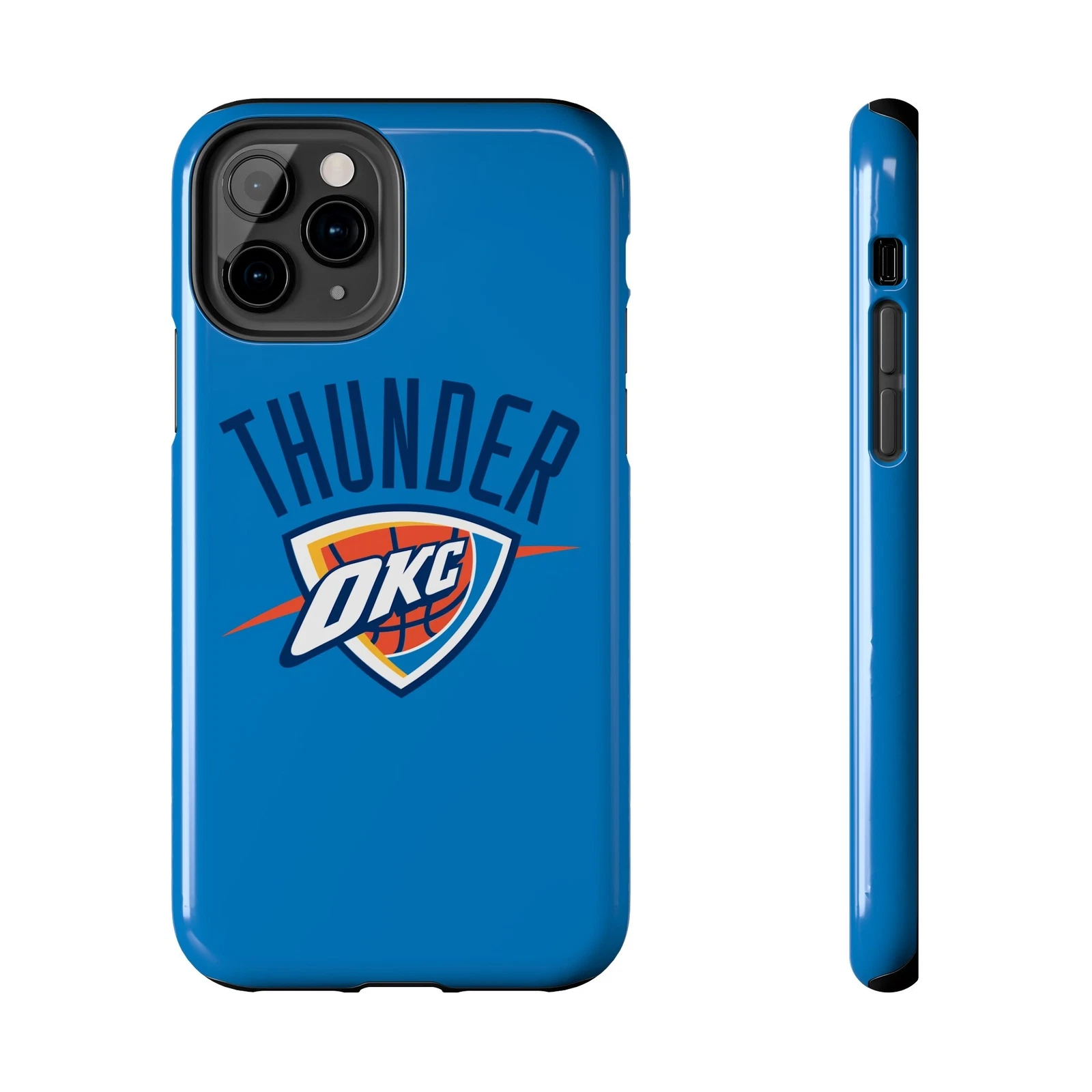 OKC Thunder Tough Phone Case, NBA Finals Playoffs, iPhone Samsung - Basketball
