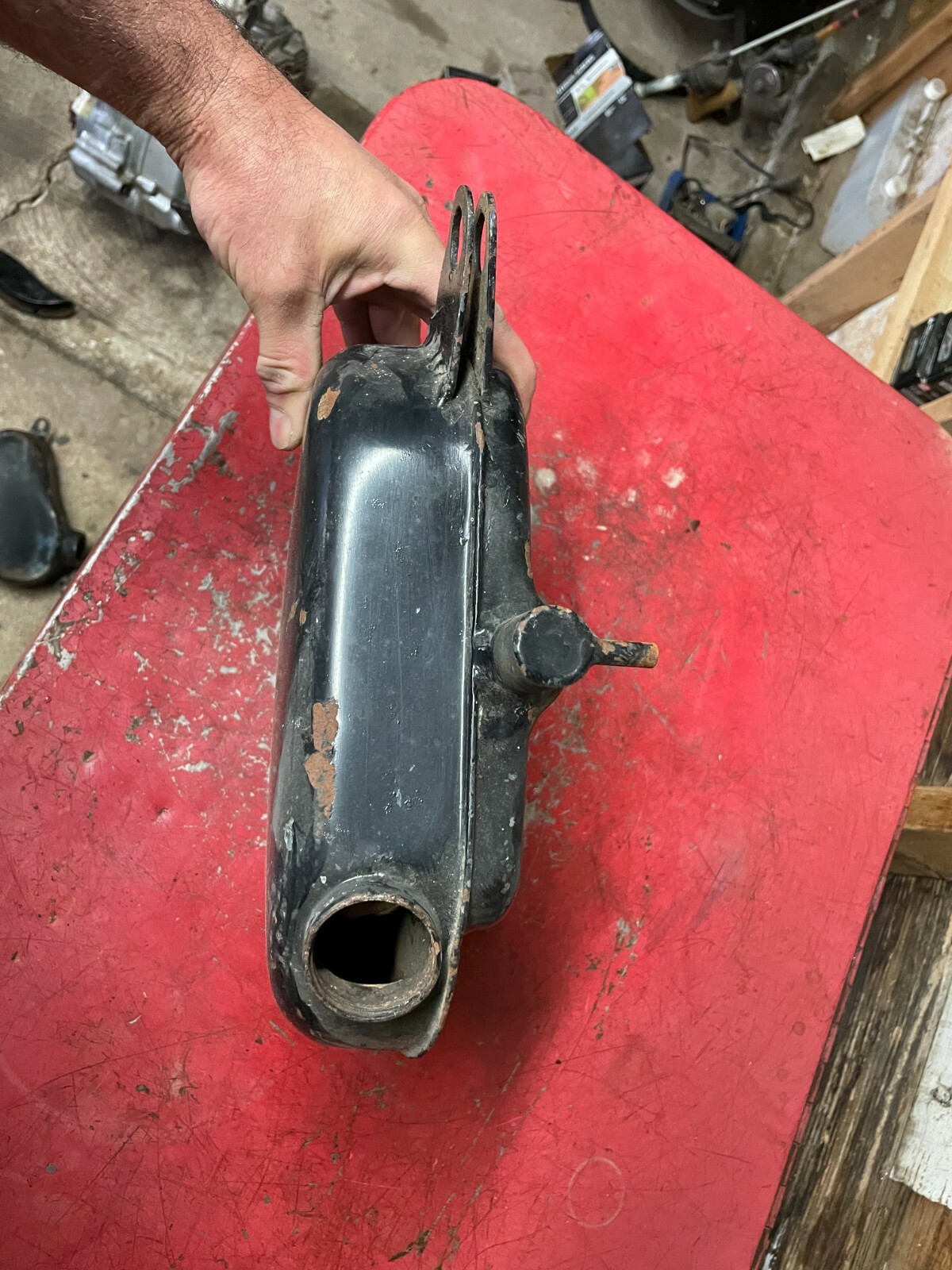 BSA A10 Oil Tank Vintage Gold Star eBay