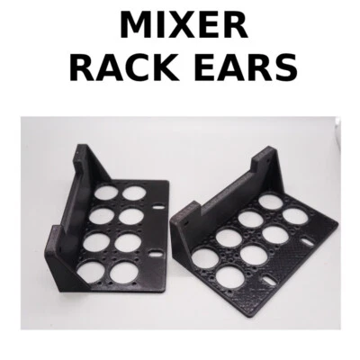 SPEEDWAY Rack Ears (2pk) for Behringer Digital Mixers XR16 XR18 SD18 Midas MR16 MR18 19"