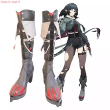 Anime Game Zenless Zone Zero Jane Doe Cosplay Props Shoes Long Boots Custom-Made