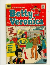 Archie's Girls Archie Comics Series Betty and Veronica April 1972 no.196 