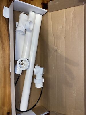 Kohler K-7213-PB Clearflo Cable Bath Drain With PVC Pipe NO CAPS