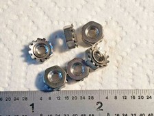8-32 KEP 11/32" HEX NUTS STAINLESS STEEL  - 50 pcs