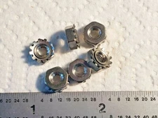 8-32 KEP 11/32" HEX NUTS STAINLESS STEEL  - 50 pcs