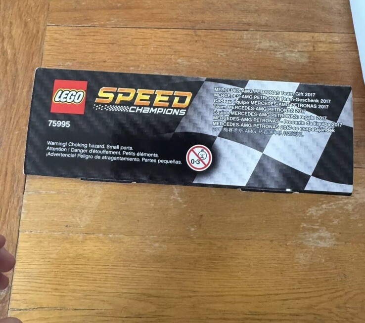 たえ LEGO SPEED CHAMPIONS: Mercedes AMG Petronas Team Gift 2017 (75995