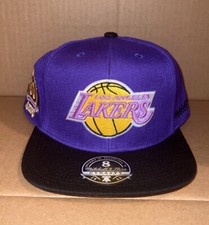 Los Angeles Lakers Mitchell and Ness 60th Anniversary DYNASTY SIZE 8 NEW