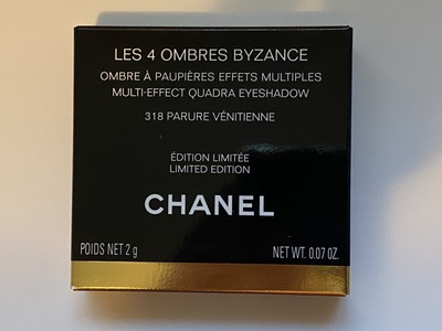 CHANEL LES 4 OMBRES BYZANCE 318 PERURE VENITENNE QUAD EYESHADOW LIMITED EDITION