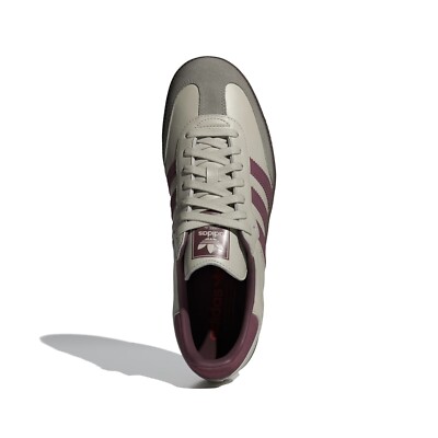 Adidas Originals Samba OG (Putty Grey/Maroon/Gold Metallic 