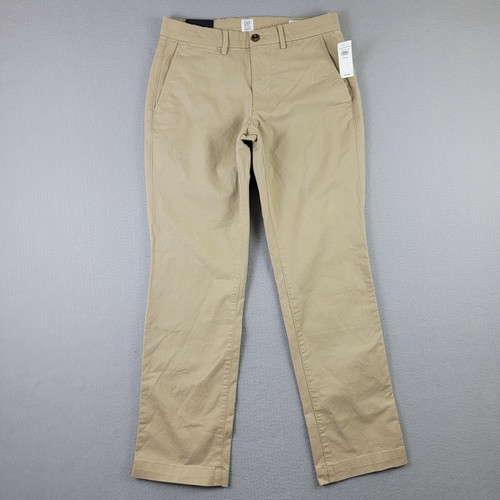 NWT Gap Essential Khaki Pants Mens 