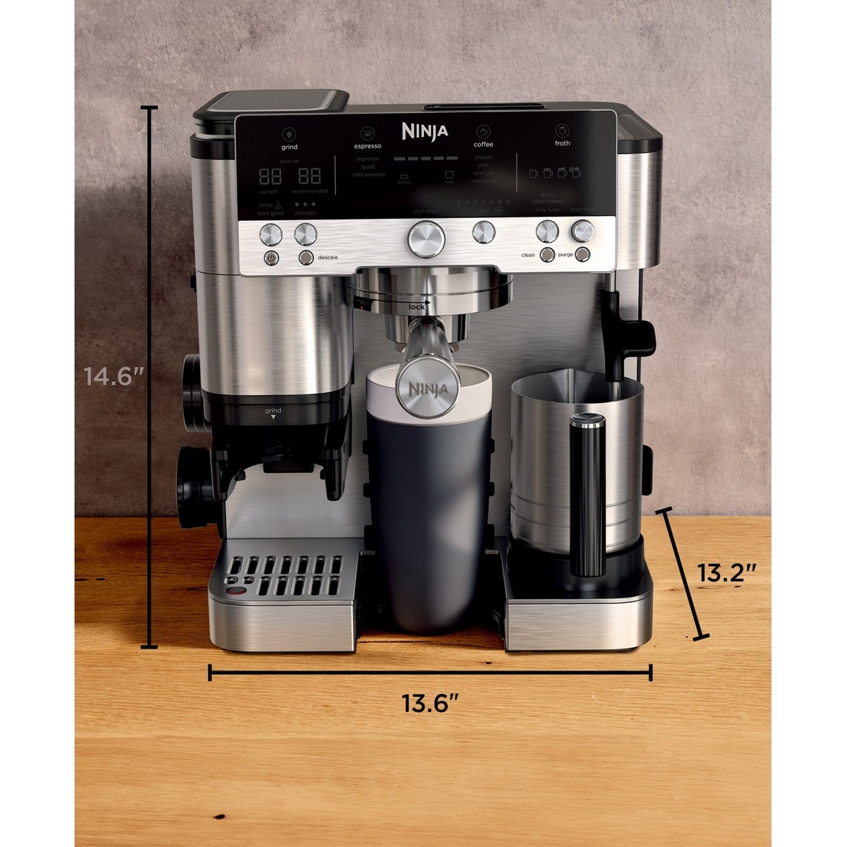 Ninja Luxe Café Premier Series Espresso Machine Coffee Maker