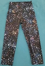 Spanx Leggings Booty Boost Active Cropped Compression Crop 50123 Cosmic MSRP $98